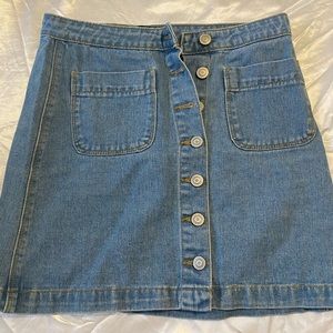 Brandy Melville Denim Skirt